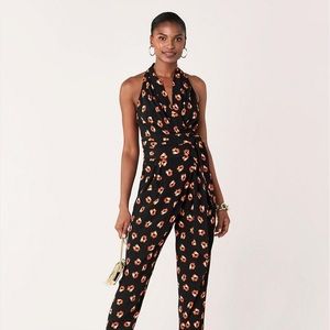 NWT Diane Von Furstenberg Floral Jumpsuit